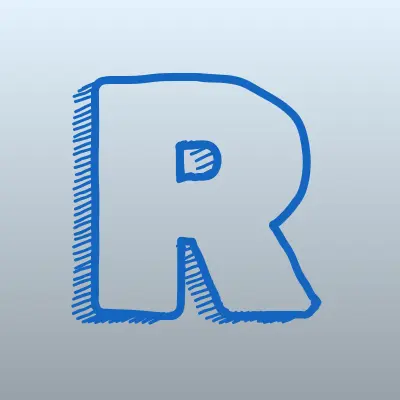 R-service, сервисный центр, лого-визитка